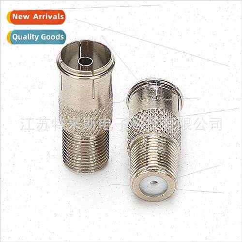 Cable TV connector F head UK to 9.5 quick plug female fast s