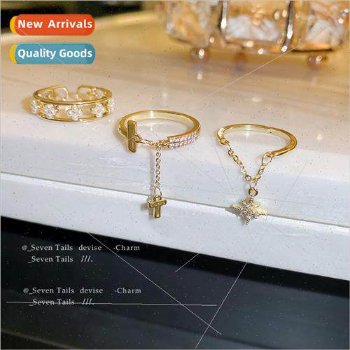 ins girl ring female Korea opening adjustable fashion finger