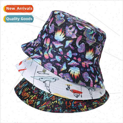 Spring summer new fisherman hat double-sided wear wh casual