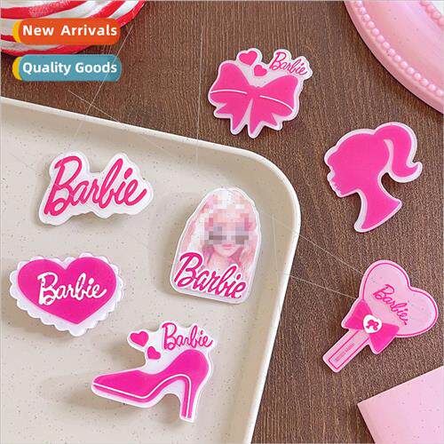 New Barbie girl girl hair clips cute sweet duckbill clip hig