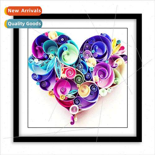 5d diamond painting love creative heart bouquet new magic sq