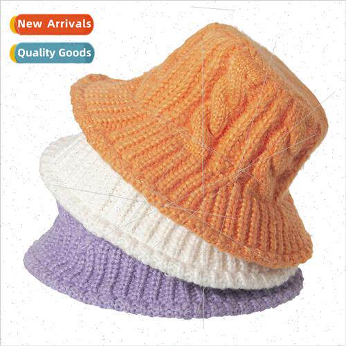 Hat 2023 women new autumn woolen basin cap fashion students
