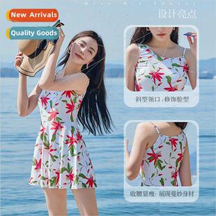 shading thin small Bikini conservative belly breast swim new