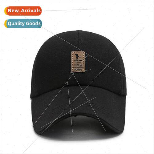 Korea  baseball cap men fall winter warm duck tongue hat sha