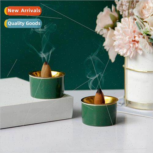 Modern Minimalist Green Ceramic Incense Insert Middle East A
