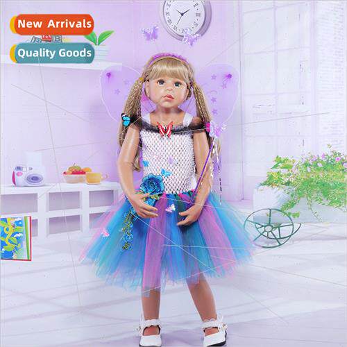 Halloween childrens cosplay magic full house princess dress