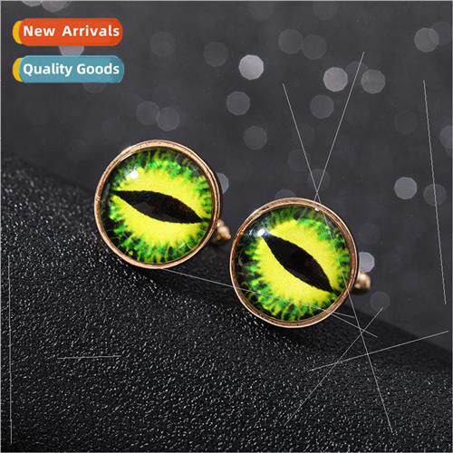 Time Gems Devil Eye Cufflinks Men Business mple Shirt Button