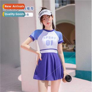 girls 2023 new Childrens cushion spl sports swimsu