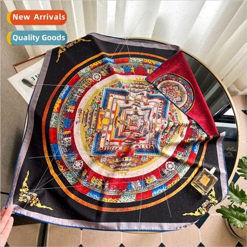 fall winter new fragrant cloud yarn double-sided satin flowe