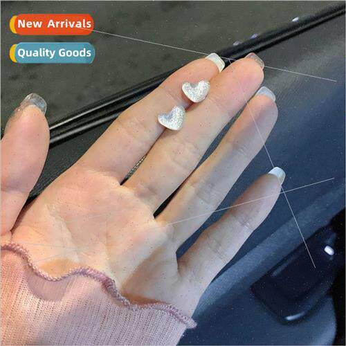 Small transparent earrings female Korea fashion 2022 new tid