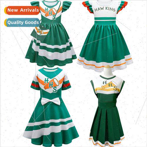 Childrens summer cheerleading permance costumes cosplay Stra