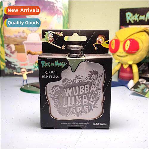GUMORick Morty Rick Morty Wine Flask Metal 6 oz Portable Win