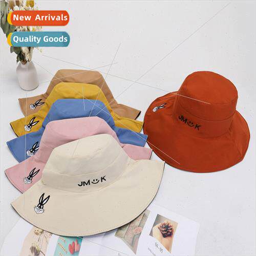 Fisherman cap female thin spring sunscreen sun hat sub Korea