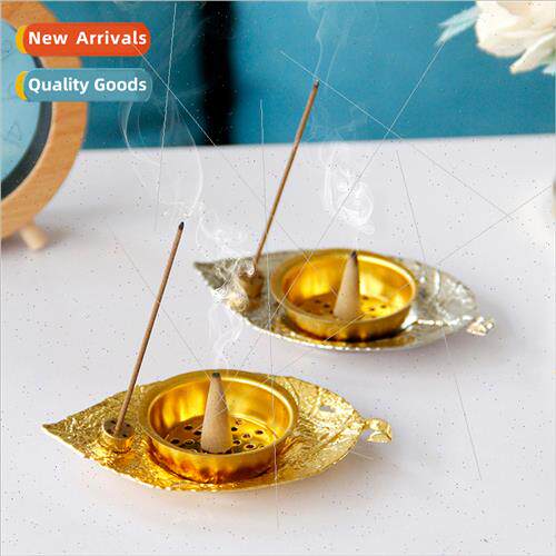 Incense burner tower incense line incense dual-use gold leaf