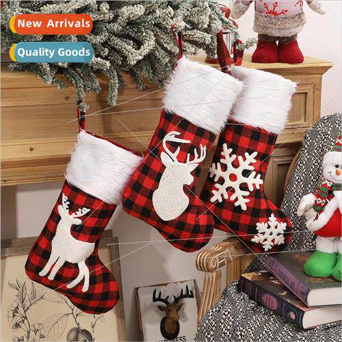 New Christmas stocking Christmas holiday decorations whe bur