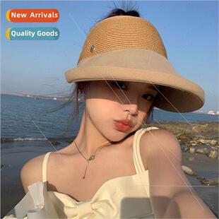 hat female ins Korea sunscreen high breathable holl summer