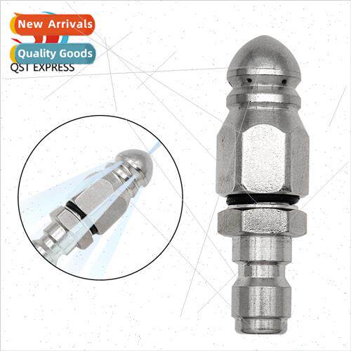 Pipe unclogging nozzle Stainless steel high pressure nozzle