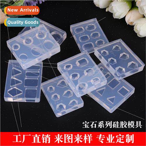 Japan Korea popular diamond eight licone manicure mold Penta