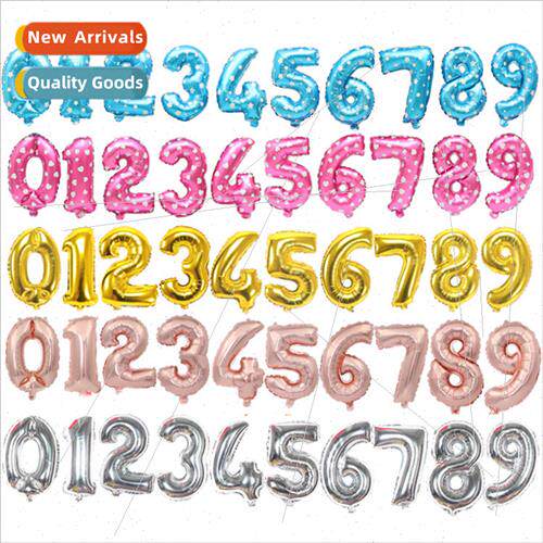 Wedding Baby Birthday Party Decoration Aluminum Foil Golden
