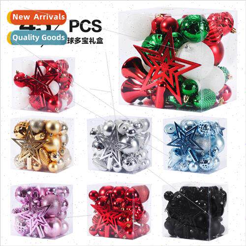 New Products Christmas Decorations 45pcs Tree Top Star Chris
