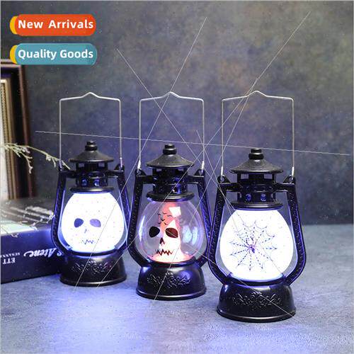 Halloween decoration new horse lamp retro portable pony lamp