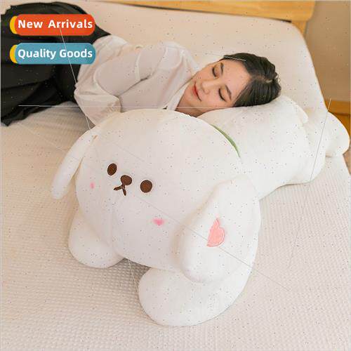 Dog plush toys cute long pillow doll girls children sleep so