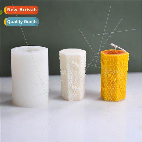 Candle Honeycomb licone Mould Plaster Aromatherapy Home Deco