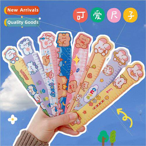 Student stationery magnetic ruler math class ruler cartoon c