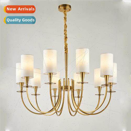 American full copper chandelier country rustic Scandinavian