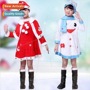Girls Clothe Costumes Boys Day Santa Christmas Claus Festive