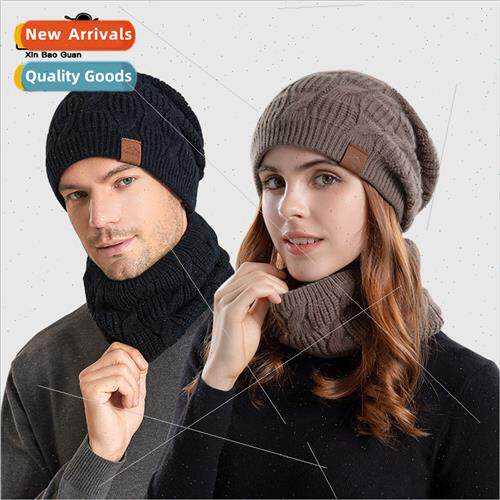 9983 fall winter outdoor warm wool cap couple  men women uni