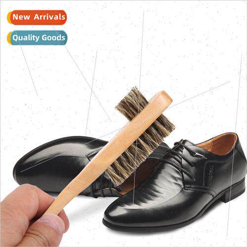 Triple Brush Pigs deburns Hair Leather Shoe Polish Set Shoe