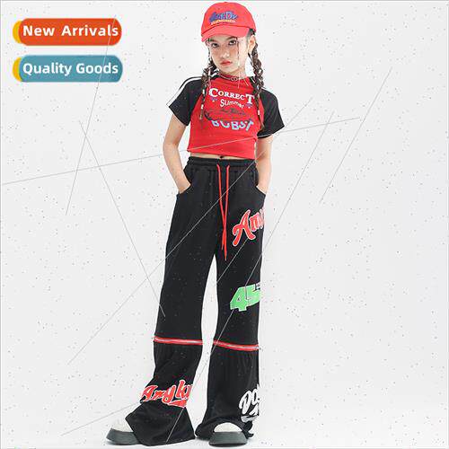 Jazz Dance Costume Girls Short Top June 1 Dance Permance Cos