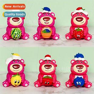 Figures Bear Pink Fart Lemon Fru Watermelon Strawberry