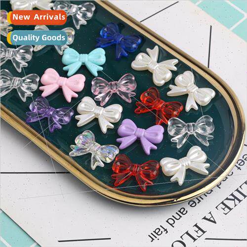 diy handmade bow tiea transparent color plated bow tie dripp