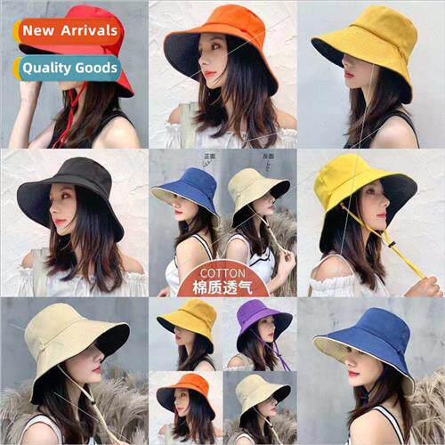 Fisherman hat summer new outing large brim Japan sun hat lad
