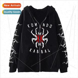 women hoodie skull dark gothic men sweatshirt and couple