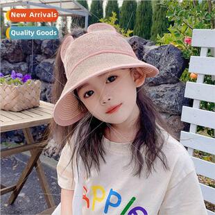ltle new sunscreen baby ears cute hat children Korea 2023