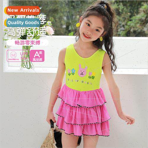 Childrens swimsus women one-piece girls ltle kids swimsus lt