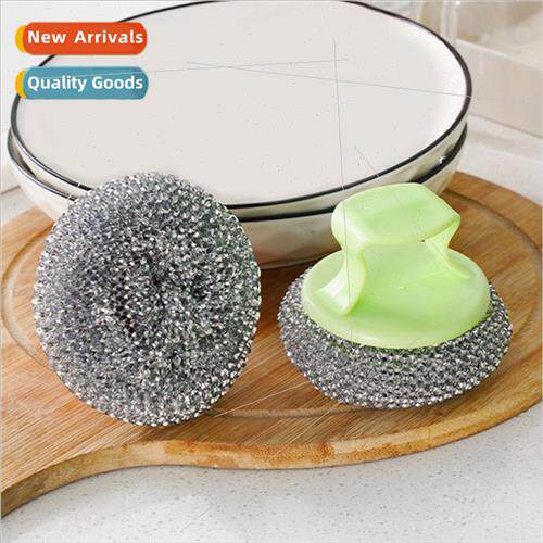 Wh handle pot brush cleaning brush wash pot brush kchen clea