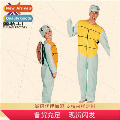 Pokémon anime Jenny turtle parent-child clothing new Hallow