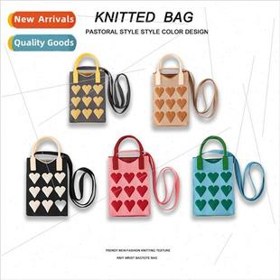 Summer love creative bag cell can phone crossbody color