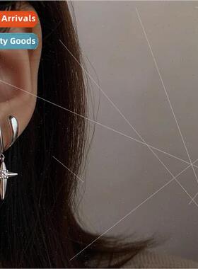 Diamond quadrangle star whout ear holes ear bone ear clip fe
