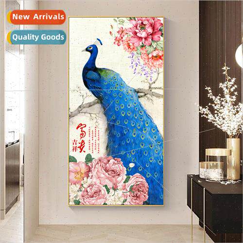 Diamond painting new modern Chinese- living room rich peacoc