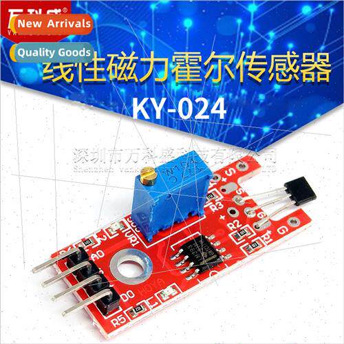 near Magnetic Hall Sensor KY-024 is compatible wh arduino.