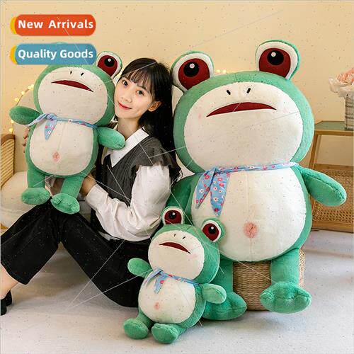 Cute frog pup doll small frog doll plush toys froggy cloth d