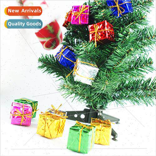 Christmas e decoration pendant 2.5-30cm laser gift package f