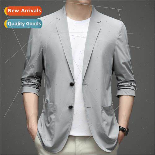 Ice silk su men light thin casual sunwear elastic small su s