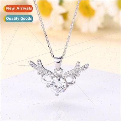 Necklace women fashion niche simulation moissane diamond ant