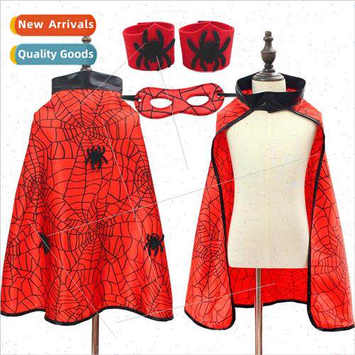 Childrens mens and womens Halloween capes cape spider superh